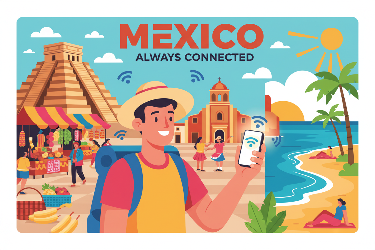 How to Get Internet in Mexico as a Traveler